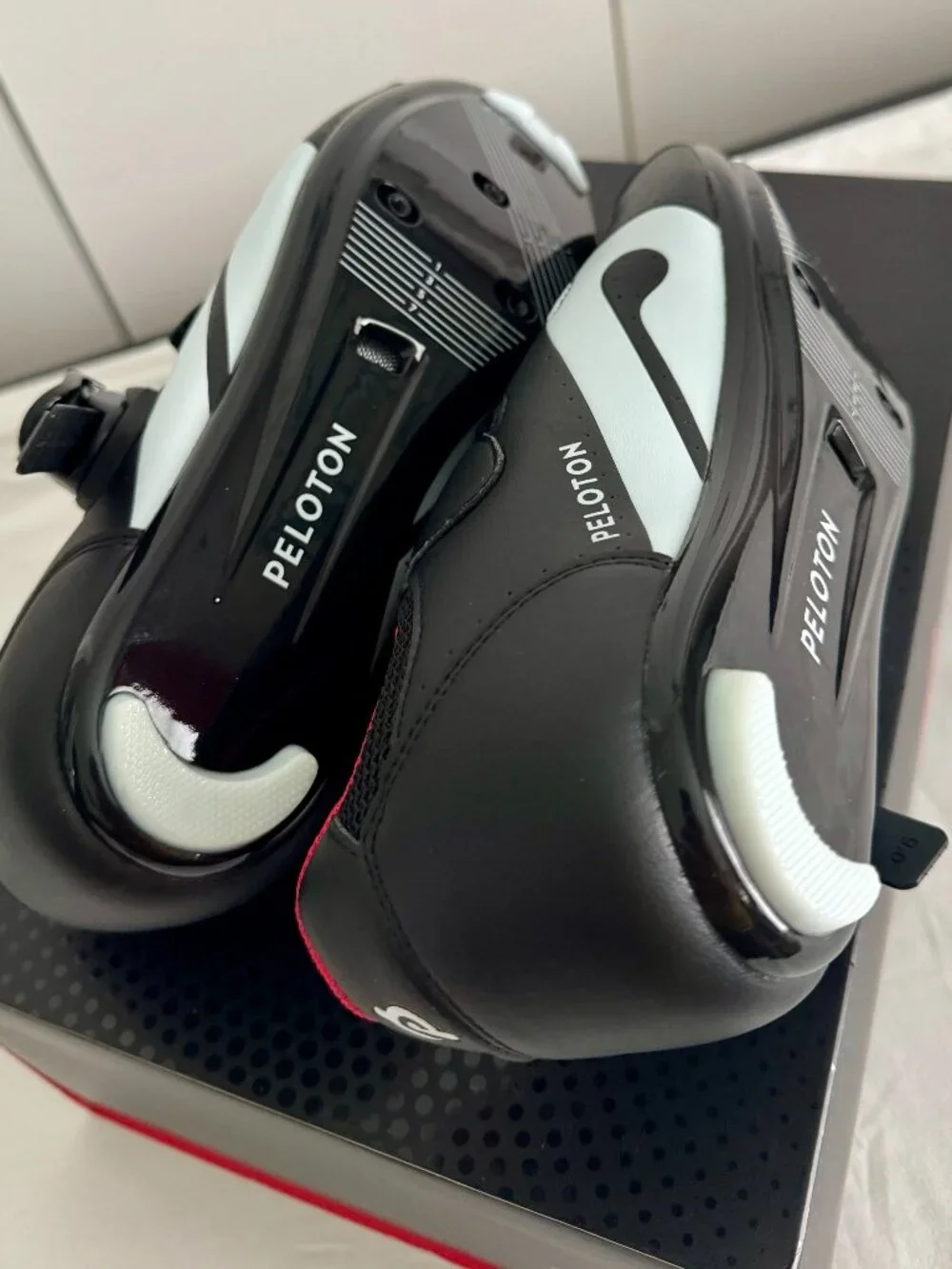 Peloton Cycling Shoes EU 38 Indoor Spin Bike Shoes Black